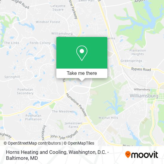 Horns Heating and Cooling map