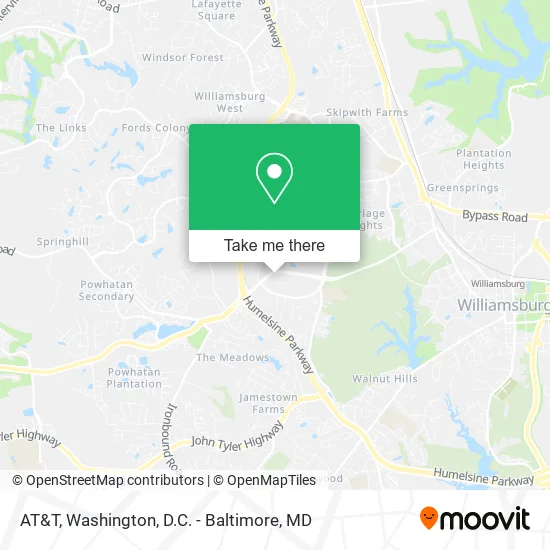 AT&T map
