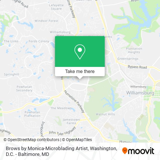 Mapa de Brows by Monica-Microblading Artist