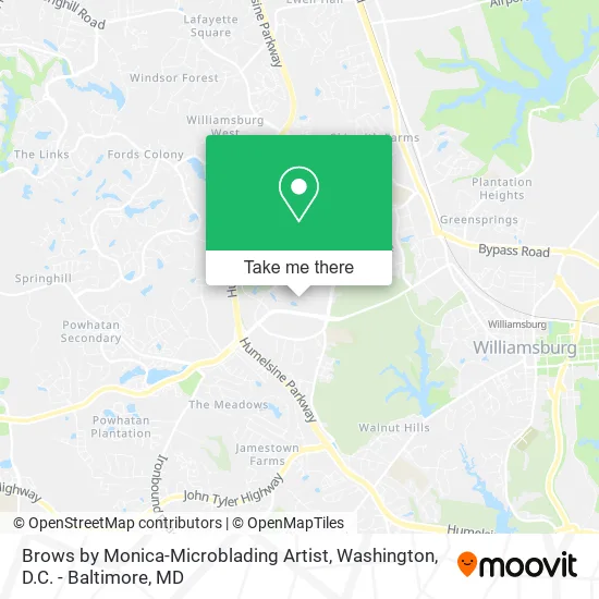 Brows by Monica-Microblading Artist map