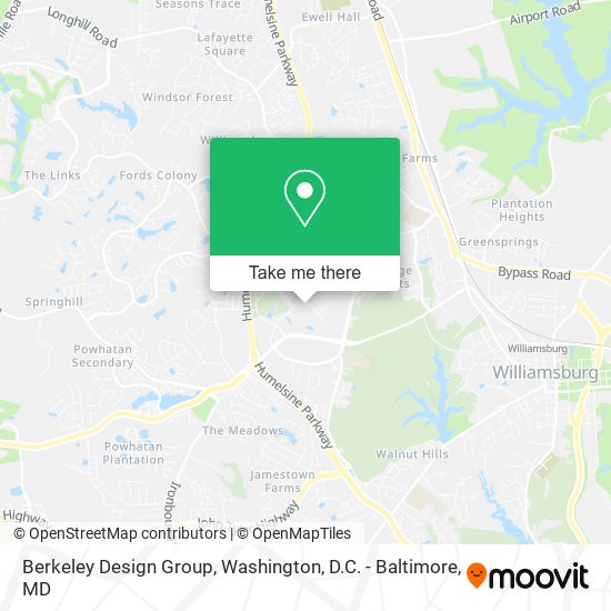 Berkeley Design Group map
