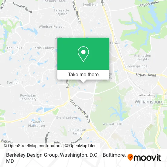 Berkeley Design Group map