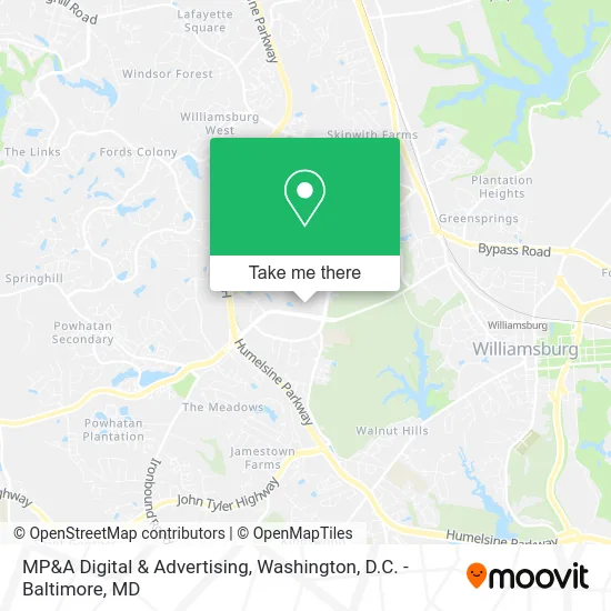 MP&A Digital & Advertising map