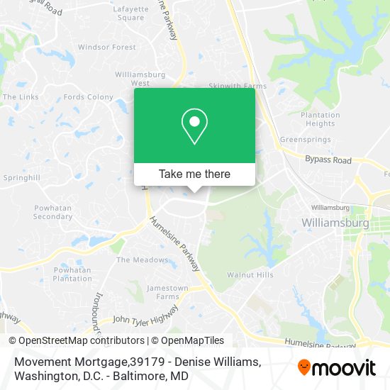 Movement Mortgage,39179 - Denise Williams map