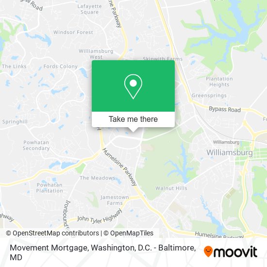 Movement Mortgage map