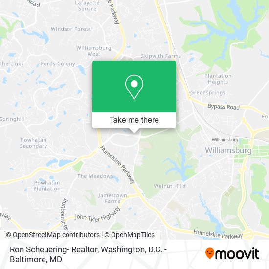 Ron Scheuering- Realtor map