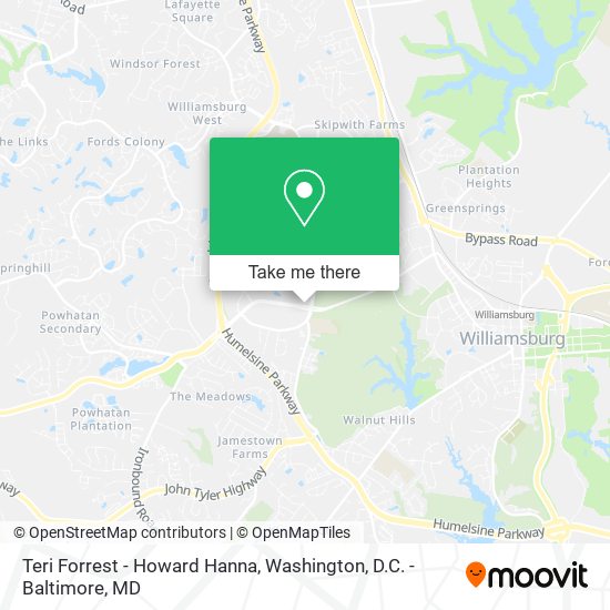 Teri Forrest - Howard Hanna map