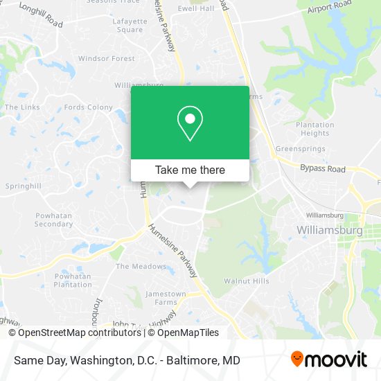 Same Day map