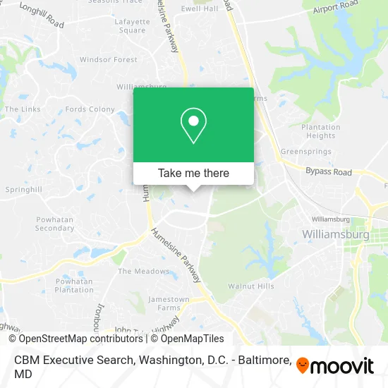 CBM Executive Search map