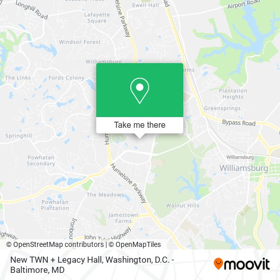 Mapa de New TWN + Legacy Hall