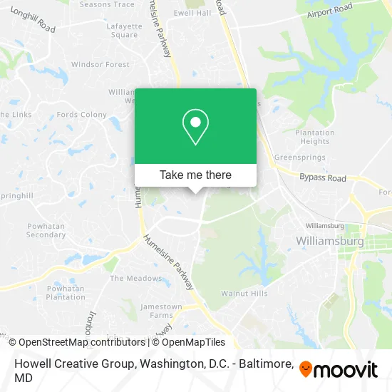 Howell Creative Group map