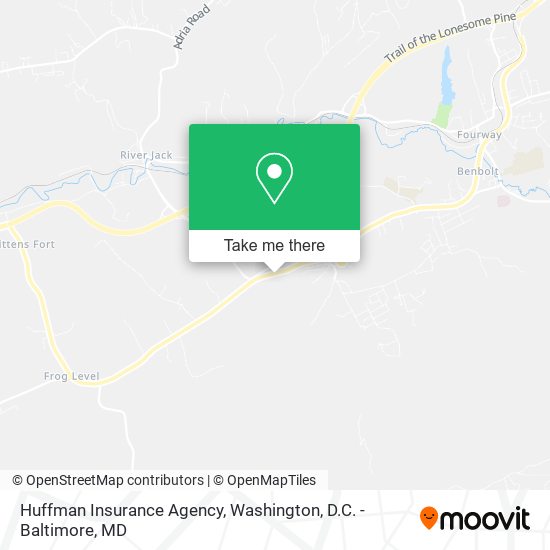 Huffman Insurance Agency map