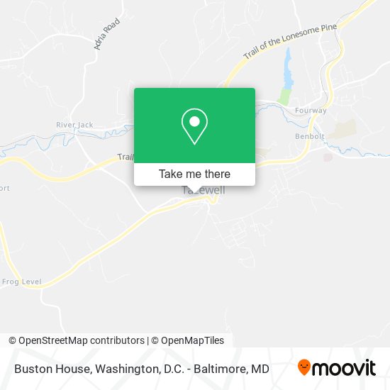 Buston House map