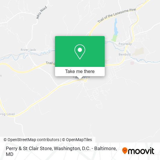 Perry & St Clair Store map
