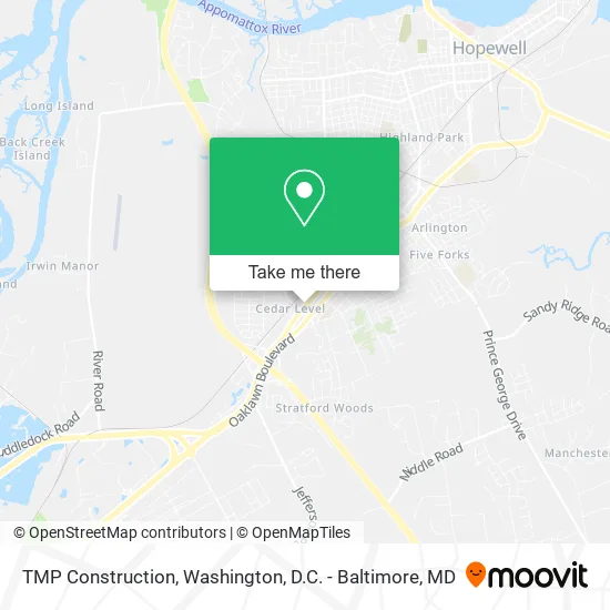 TMP Construction map