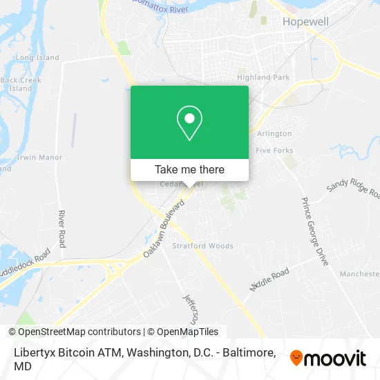 Libertyx Bitcoin ATM map
