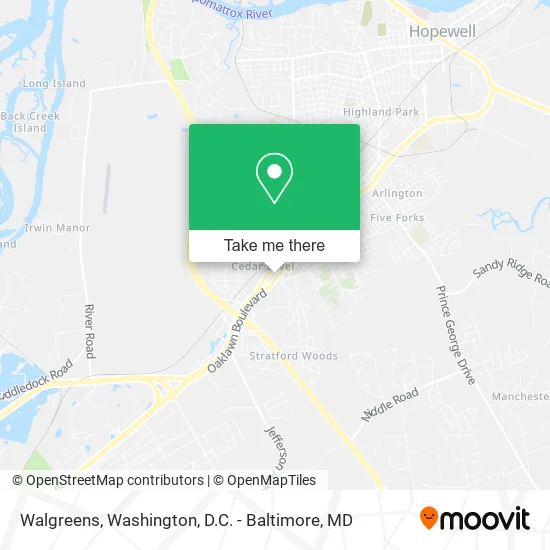 Walgreens map