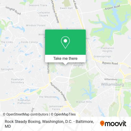 Rock Steady Boxing map