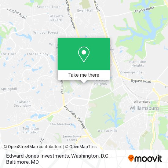 Edward Jones Investments map