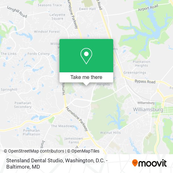 Stensland Dental Studio map