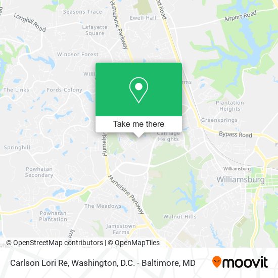 Carlson Lori Re map