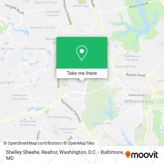 Shelley Sheehe, Realtor map