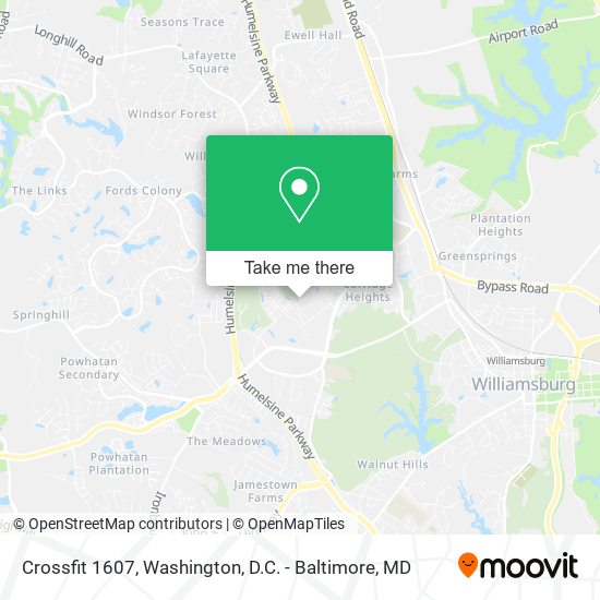 Crossfit 1607 map