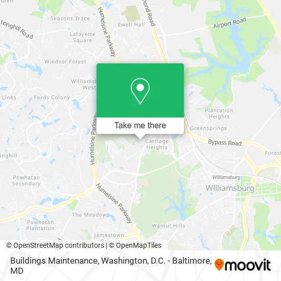 Buildings Maintenance map