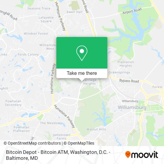 Bitcoin Depot - Bitcoin ATM map