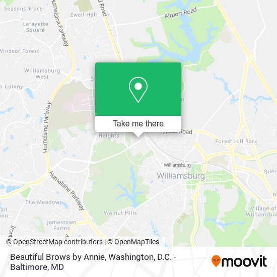 Beautiful Brows by Annie map