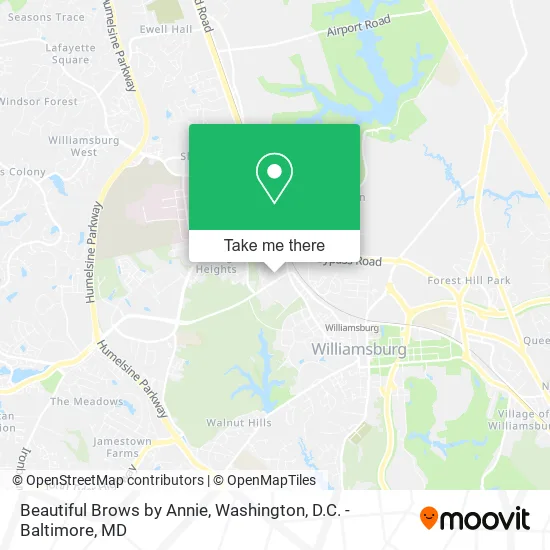 Beautiful Brows by Annie map
