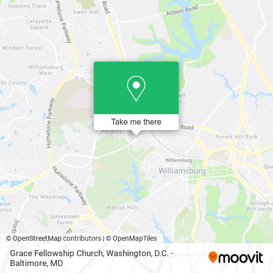 Grace Fellowship Church map