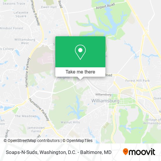 Soaps-N-Suds map