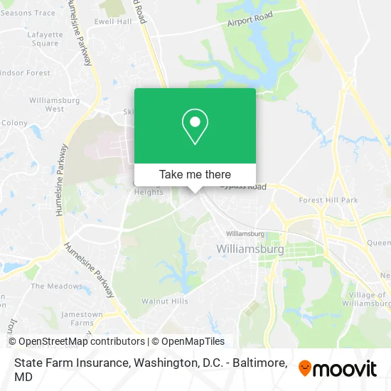 State Farm Insurance map