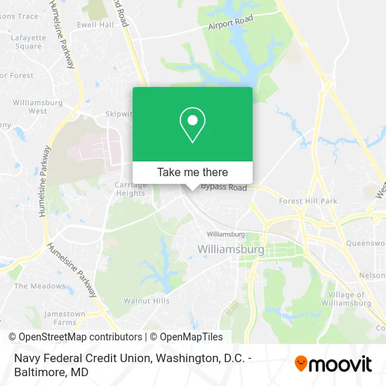 Navy Federal Credit Union map