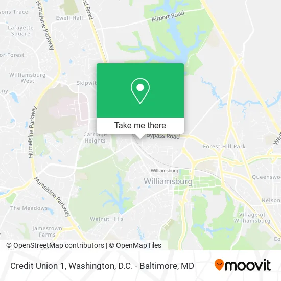 Credit Union 1 map
