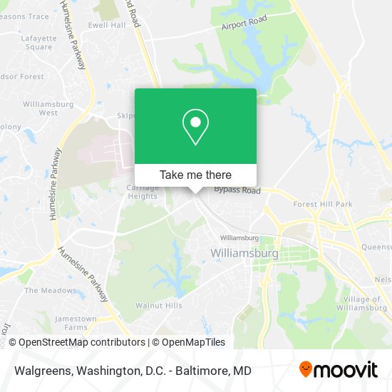 Walgreens map