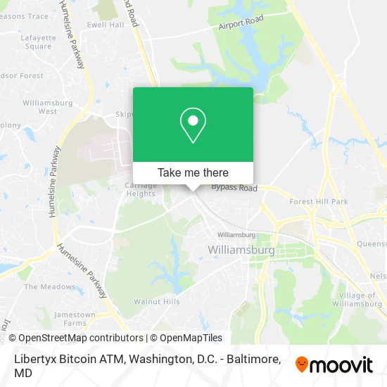 Libertyx Bitcoin ATM map