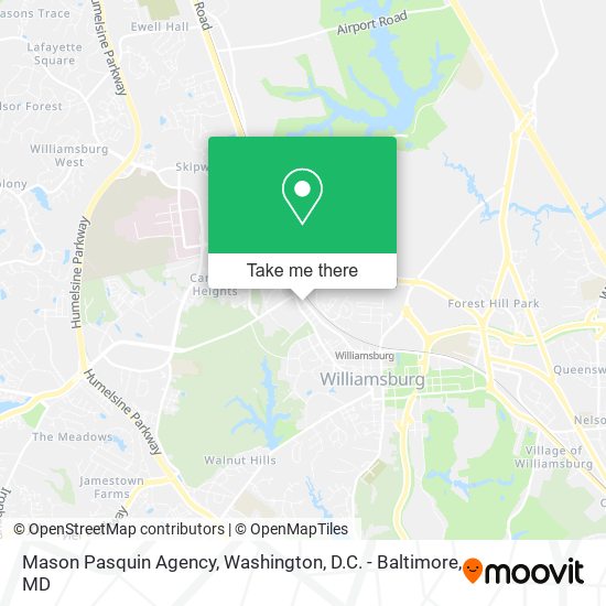 Mason Pasquin Agency map