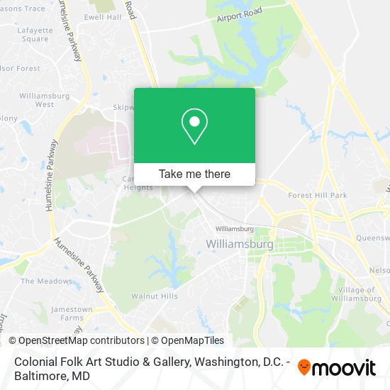 Colonial Folk Art Studio & Gallery map