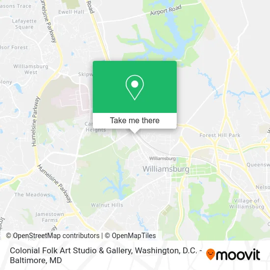 Colonial Folk Art Studio & Gallery map