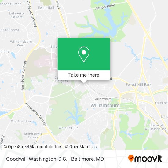 Goodwill map