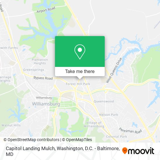 Capitol Landing Mulch map