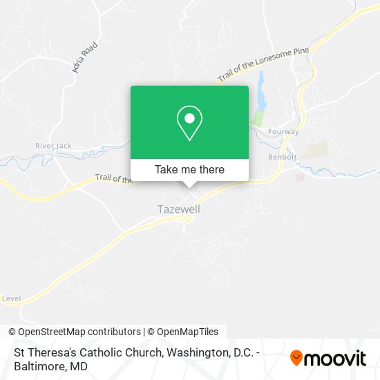 Mapa de St Theresa's Catholic Church