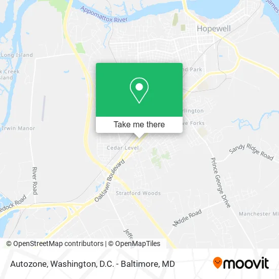 Autozone map