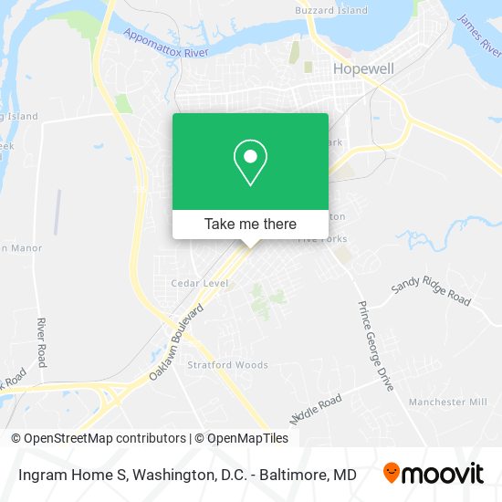 Ingram Home S map