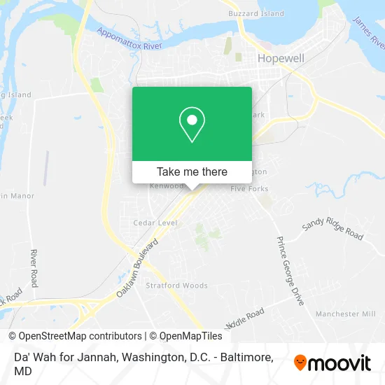 Da' Wah for Jannah map