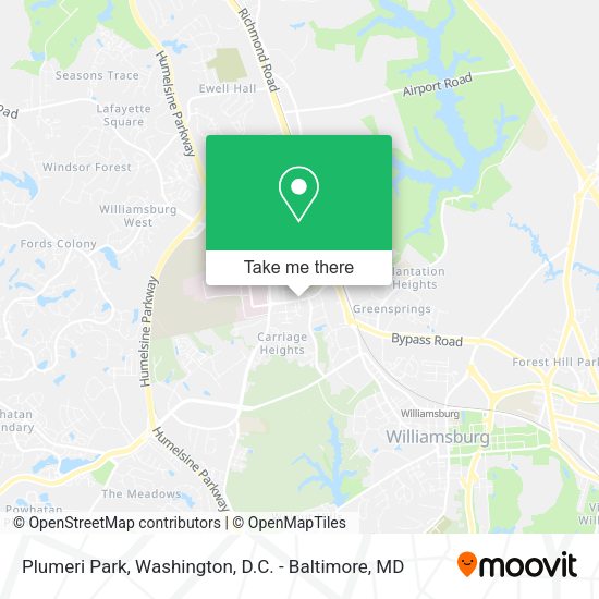 Mapa de Plumeri Park