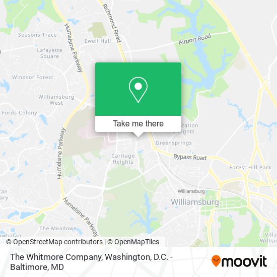 Mapa de The Whitmore Company