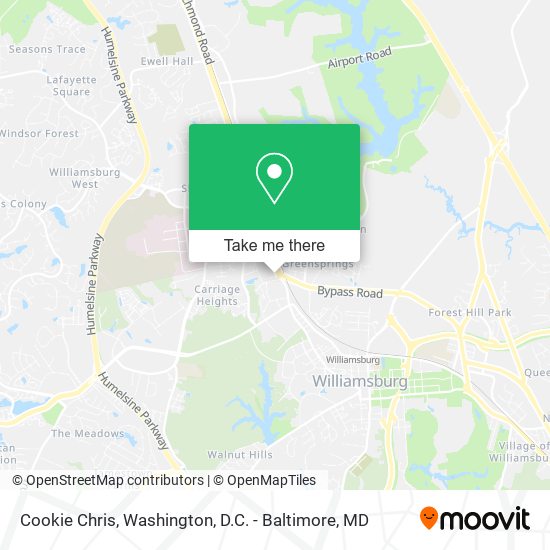 Mapa de Cookie Chris